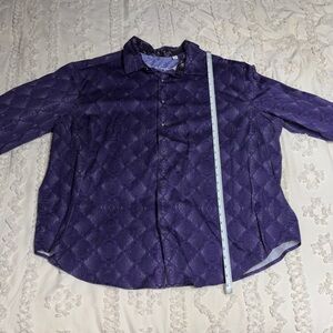 Robert Graham Purple Men's Shirt